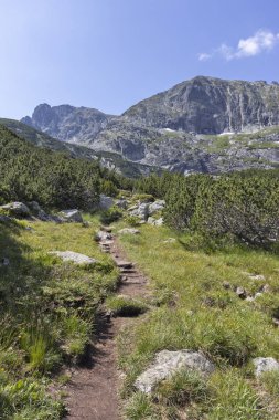 Deve tepesi yakınlarındaki manzara, Rila Dağı, Bulgaristan