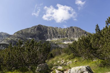 Deve tepesi yakınlarındaki manzara, Rila Dağı, Bulgaristan