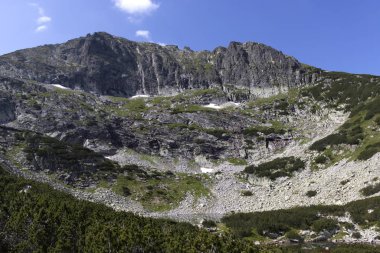 Deve tepesi yakınlarındaki manzara, Rila Dağı, Bulgaristan
