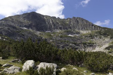 Deve tepesi yakınlarındaki manzara, Rila Dağı, Bulgaristan
