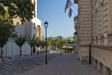 Sırbistan 'ın Belgrad kentindeki Eski Kent (Stari Grad)