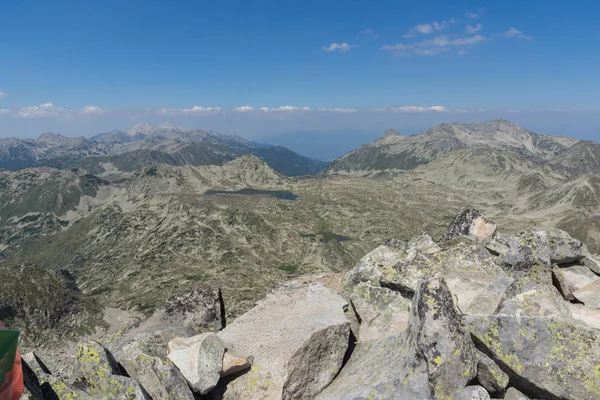 Paesaggio da Kamenitsa Peak, Pirin Mountain, Bulgaria — Foto Stock