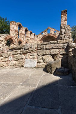 Bulgaristan 'ın Nessebar kentindeki Antik Aziz Sophia Kilisesi