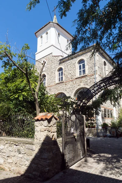 Church of Dormition of Theotokos in the town of Nessebar, Bulgar — ストック写真