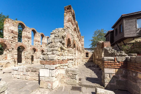 Igreja Antiga de Santa Sofia na cidade de Nessebar, Bulgária — Fotografia de Stock