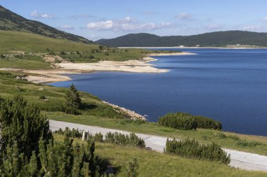Belmeken Barajı Panoraması, Rila Dağı, Bulgaristan