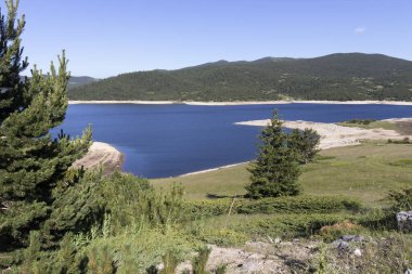 Belmeken Barajı Panoraması, Rila Dağı, Bulgaristan