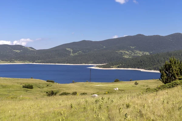 Panorama of Belmeken Reservoir, Rila mountain, Βουλγαρία — Φωτογραφία Αρχείου