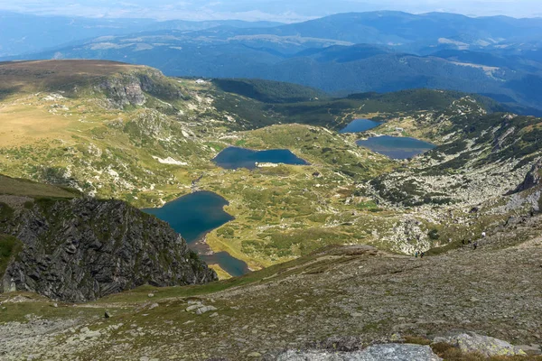 Sedm jezer Rila, Rila Mountain, Bulharsko — Stock fotografie