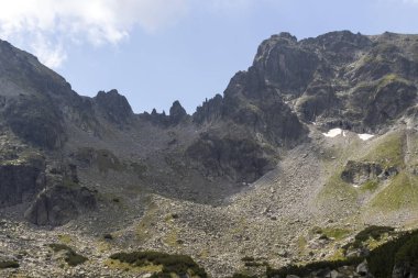 Prekorech sirki yakınlarındaki manzara, Rila Dağı, Bulgaristan