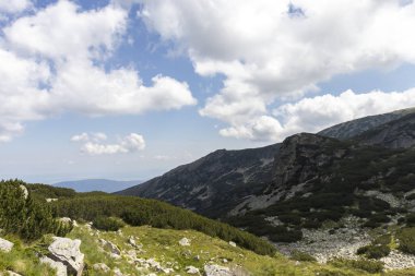 Prekorech sirki yakınlarındaki manzara, Rila Dağı, Bulgaristan