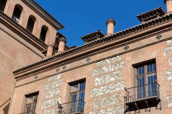 Casa das Sete Chaminés na Cidade de Madrid — Fotografia de Stock