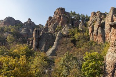Kaya oluşumu Belogradchik Kayalıkları, Vidin Bölgesi, Bulgaristan