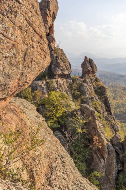Kaya oluşumu Belogradchik Kayalıkları, Vidin Bölgesi, Bulgaristan
