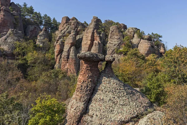 Rock Formation Belogradchik Rocks, Vidin Region, Bulgaria — ストック写真