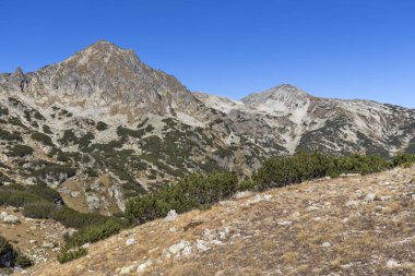 Popovo Gölü, Pirin Dağı, Bulgaristan çevresindeki manzara