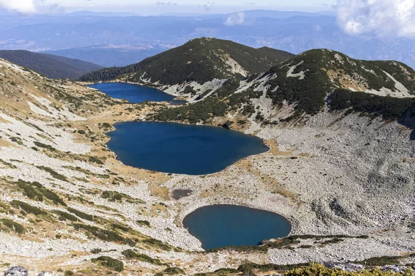 Krajobraz Kremenski jeziora, góry Pirin, Bułgaria — Zdjęcie stockowe