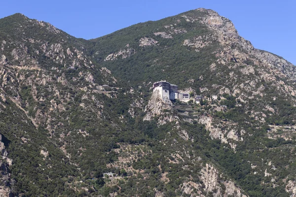 Krajina pohoří Athos, Chalkidiki, Řecko — Stock fotografie