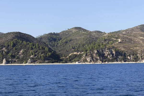 Paisaje del Monte Athos, Chalkidiki, Grecia — Foto de Stock