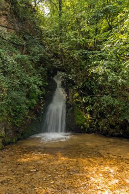 Kuzey Makedonya 'daki Belasica Dağı' nda Gabrovo şelalesi