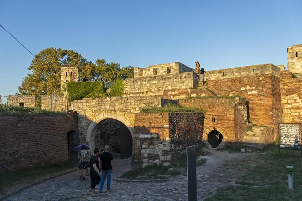 Bělehradská pevnost a park Kalemegdan, Srbsko — Stock fotografie