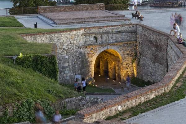 Fortaleza de Belgrado e Parque Kalemegdan, Sérvia — Fotografia de Stock