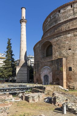 Yunanistan 'ın Selanik kentindeki Rotunda Roma Tapınağı