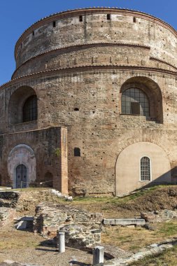 Yunanistan 'ın Selanik kentindeki Rotunda Roma Tapınağı