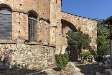 Yunanistan 'ın Selanik kentindeki Rotunda Roma Tapınağı