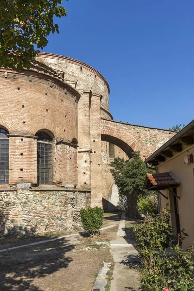 Rotunda Romerska templet i staden Thessaloniki, Grekland — Stockfoto