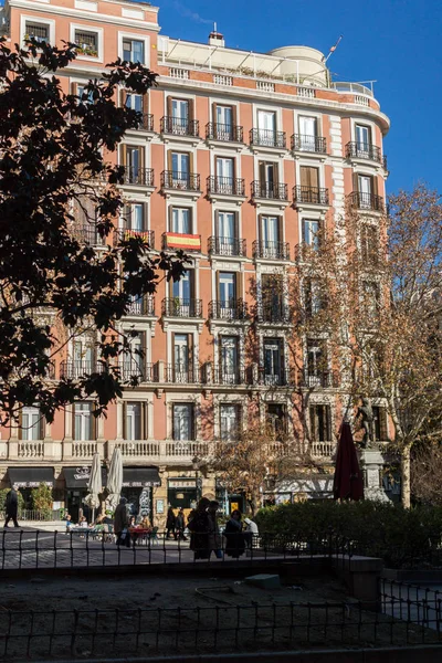 Plaza del Rey en la Ciudad de Madrid —  Fotos de Stock