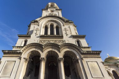 Bulgaristan 'ın Sofya kentindeki Katedral Aziz Alexander Nevski