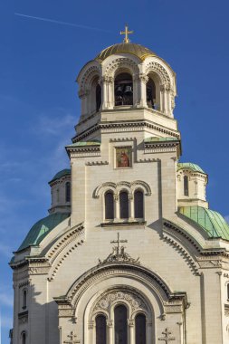Bulgaristan 'ın Sofya kentindeki Katedral Aziz Alexander Nevski