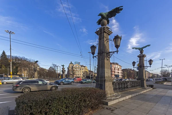 Puente del Águila sobre el río Perlovska en la ciudad de Sofía —  Fotos de Stock