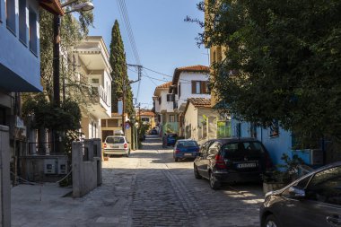 Yunanistan 'ın Selanik kentindeki Ano Poli (Yukarı Kent)