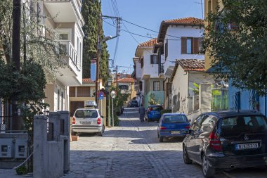 Yunanistan 'ın Selanik kentindeki Ano Poli (Yukarı Kent)