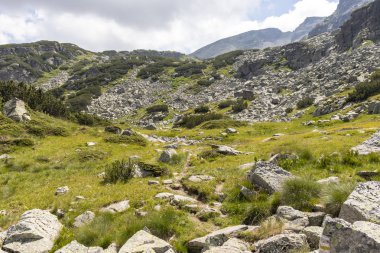 Prekorech sirkinin manzarası, Rila Dağı, Bulgaristan