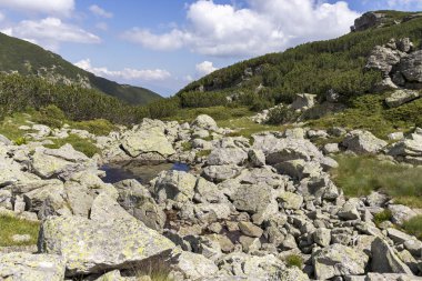 Prekorech sirkinin manzarası, Rila Dağı, Bulgaristan