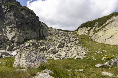 Prekorech sirkinin manzarası, Rila Dağı, Bulgaristan