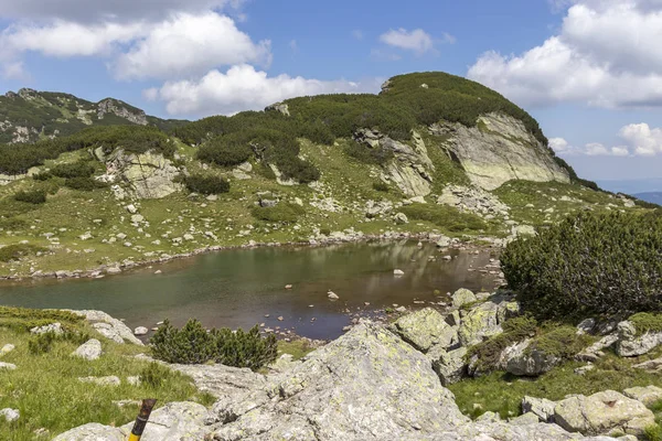 Prekorech sirkinin manzarası, Rila Dağı, Bulgaristan — Stok fotoğraf