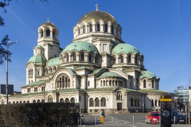 Cathedral Church Saint Alexander Nevski in Sofia, Bulgaria