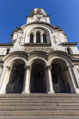 Cathedral Church Saint Alexander Nevski in Sofia, Bulgaria