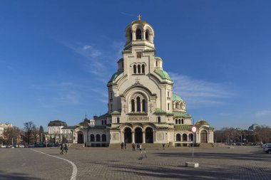 Cathedral Church Saint Alexander Nevski in Sofia, Bulgaria