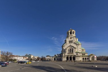 Cathedral Church Saint Alexander Nevski in Sofia, Bulgaria
