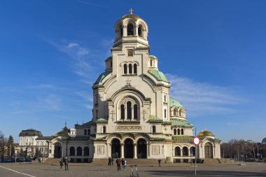 Cathedral Church Saint Alexander Nevski in Sofia, Bulgaria