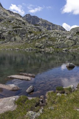 Prekorech sirkinin manzarası, Rila Dağı, Bulgaristan