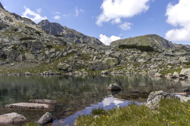Prekorech sirkinin manzarası, Rila Dağı, Bulgaristan
