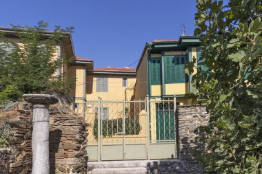 Yunanistan 'ın Selanik kentindeki Ano Poli (Yukarı Kent)