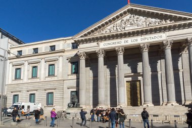 Congress of Deputies in City of Madrid, Spain