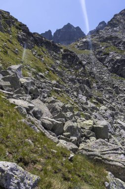 Prekorech sirkinin manzarası, Rila Dağı, Bulgaristan